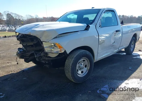 2021 Ram 1500 Classic Tradesman 4X2 8' Box из США, поврежденный, VIN 3C6JR6DG4MG614014